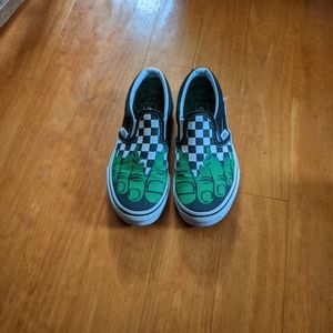 Kids Vans Classic Slip On Hulk